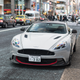 Vanquish S on the main road in Ginza